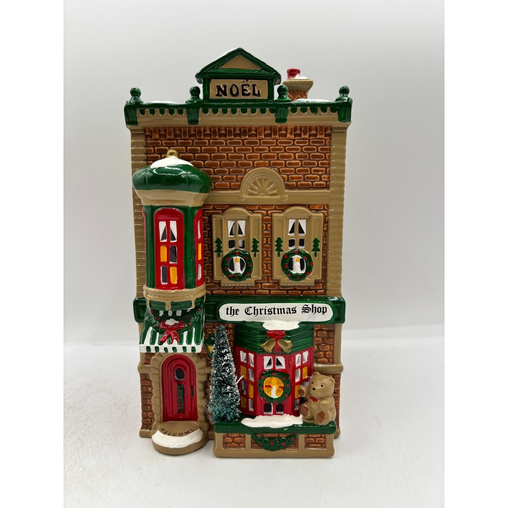 Dept 56 1991 Vintage The Original Snow Village The Christmas Shop 5097-0 Retired